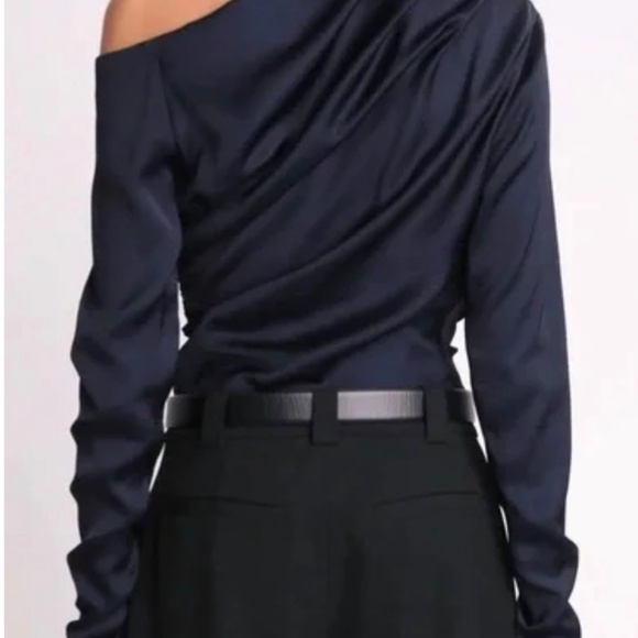 A.L.C. Jamie top in navy blue - Picture 2 of 8